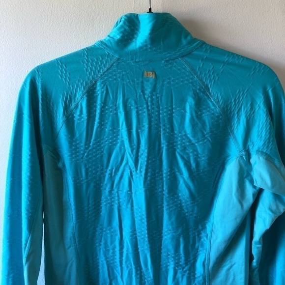 Lucy Blue Aqua Tech Sweater M - Picture 6 of 11